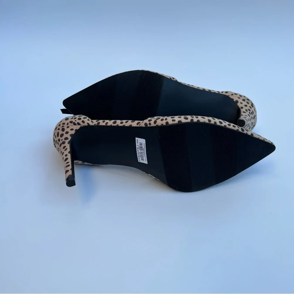 Torrid Cheetah Print Ankle Strap Pump Heals Size 8WW - Picture 9 of 12